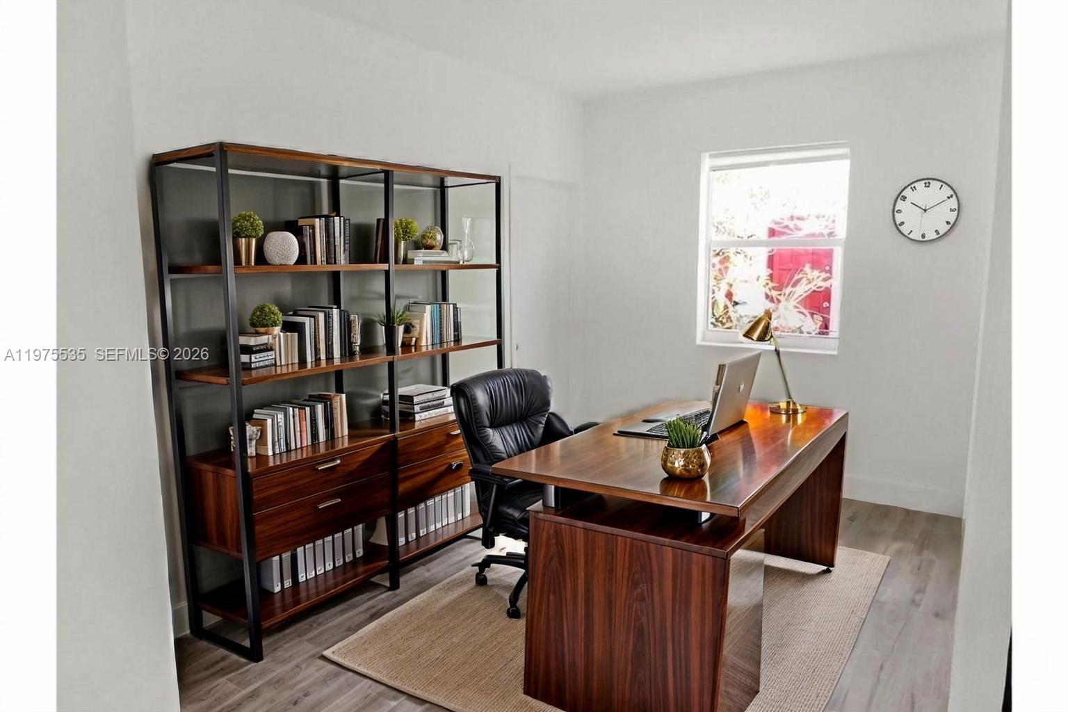 1000 7th Street Miami Beach, FL 33139 - Photo 12 of 36 a room with furniture and book shelf