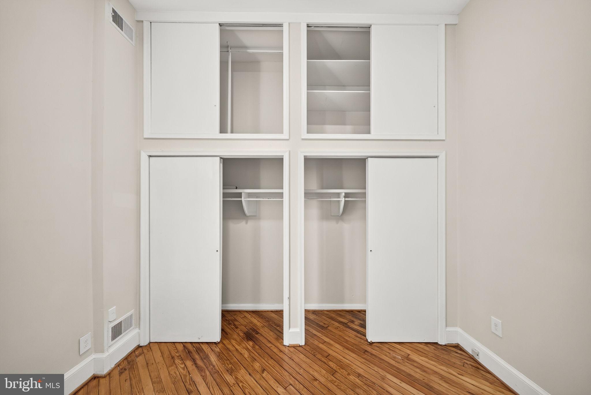 1213 12th Street Northwest, Unit A Washington, DC 20005 - Photo 21 of 34 Main Bedroom Closets!