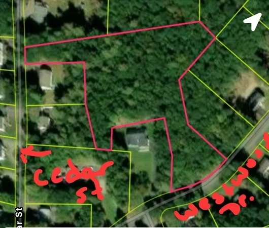 a view of small yard