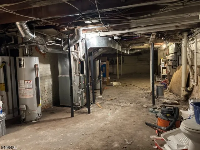 a view of a room with rack on the wall