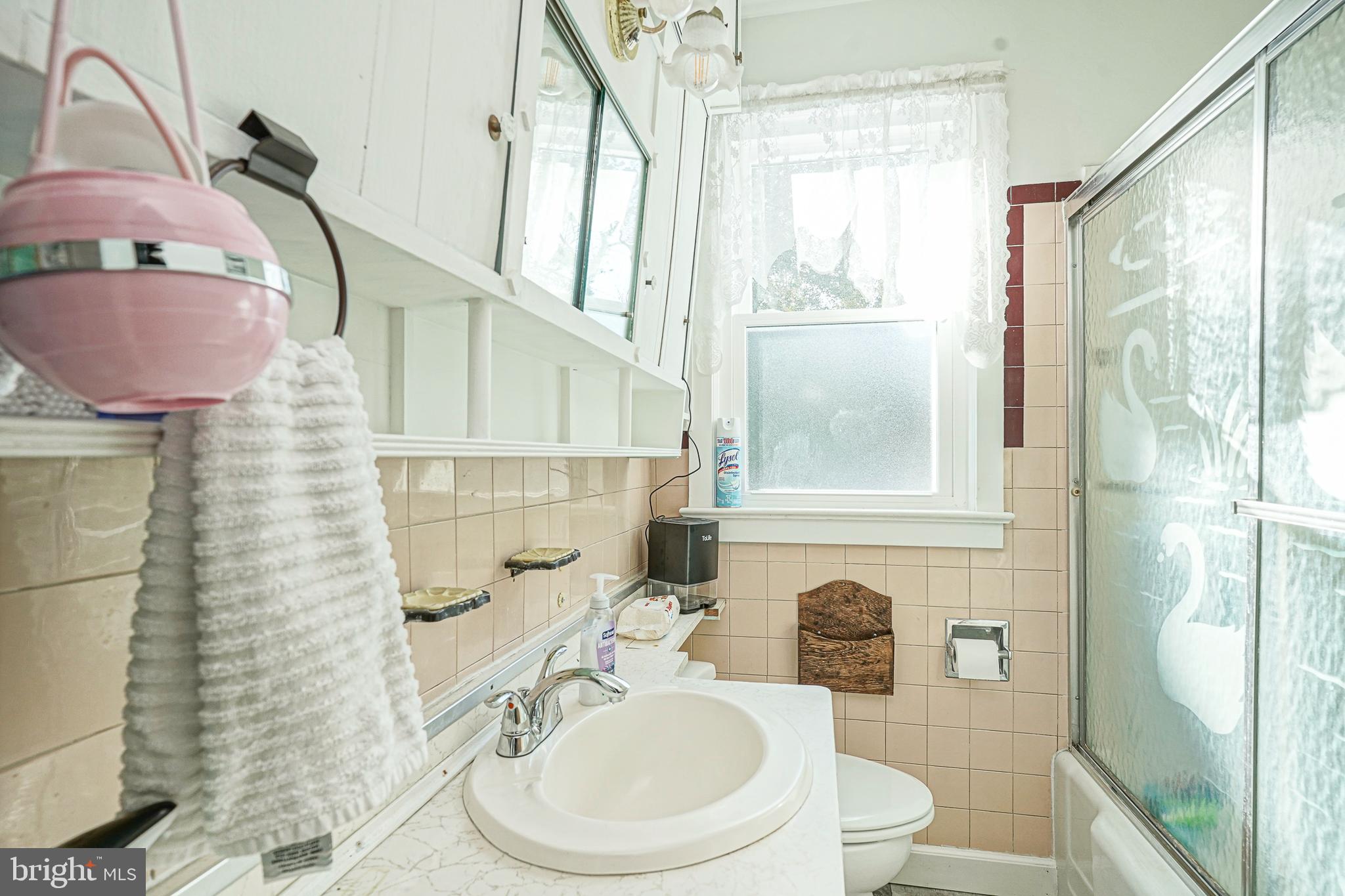 1345 East Walnut Road Vineland, NJ 08361 - Photo 22 of 26 a bathroom with a sink a toilet and shower