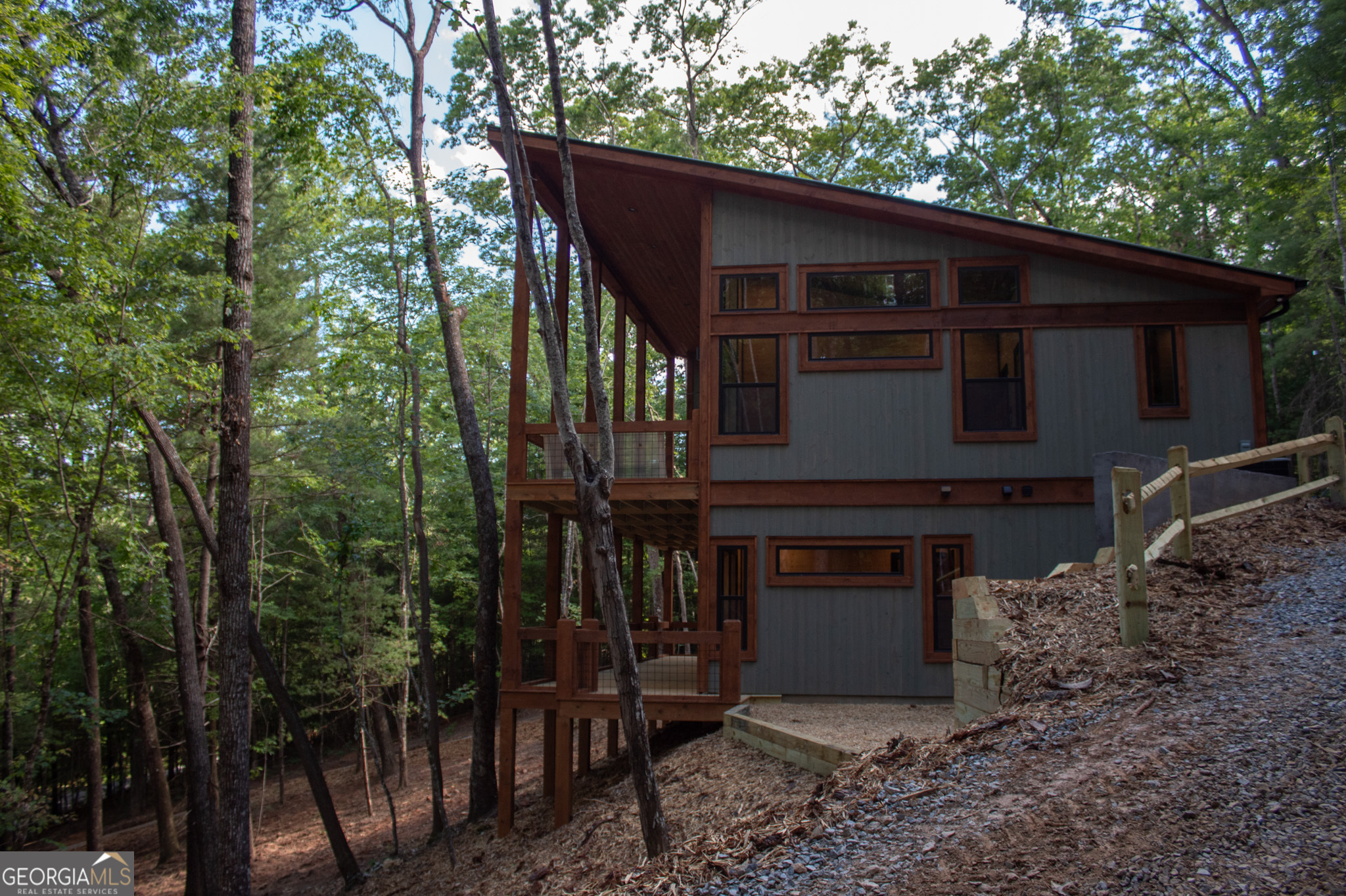 5 Clay's Way Cherry Log, GA 30522 - Photo 14 of 17 a view of a house with a yard