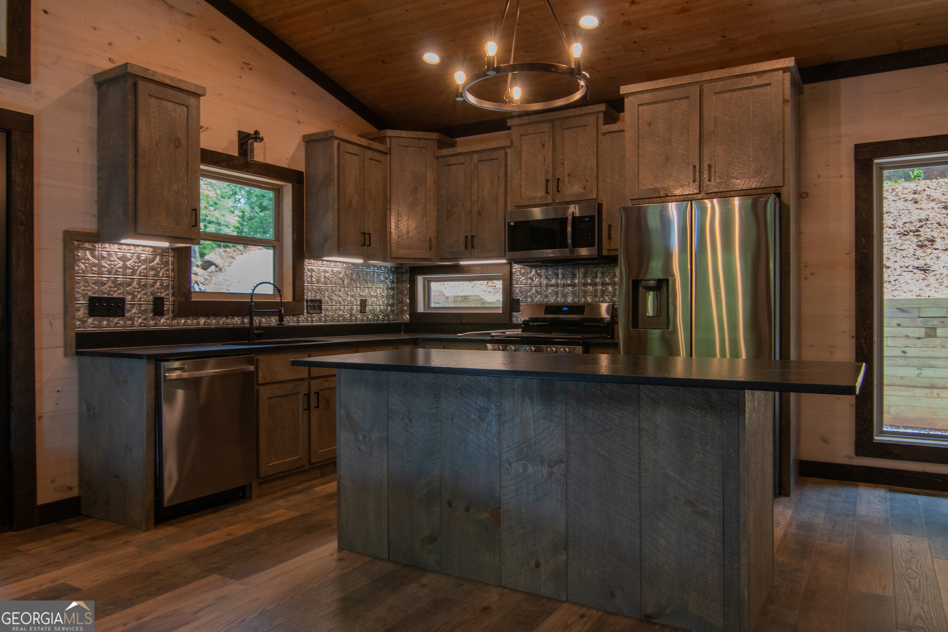 5 Clay's Way Cherry Log, GA 30522 - Photo 17 of 17 a kitchen with stainless steel appliances granite countertop a refrigerator a sink and a stove