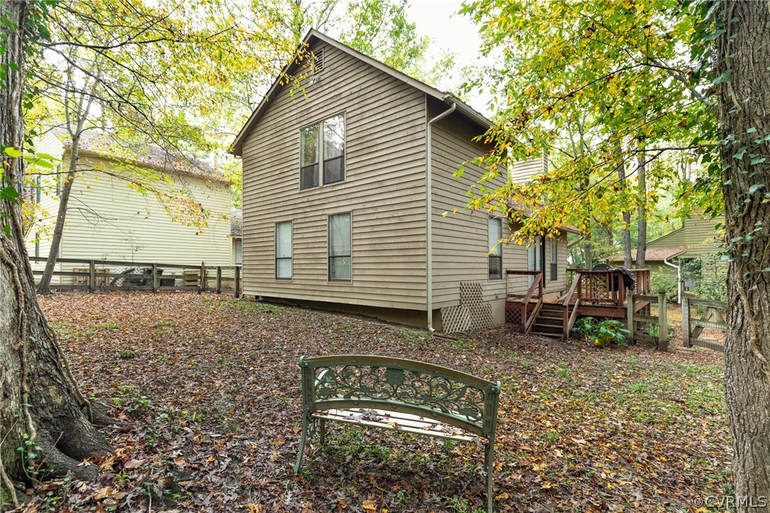 14118 Ridge Creek Road Midlothian, VA 23112 - Photo 7 of 35 a view of a house with a yard and sitting area