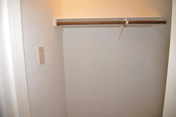 a view of a rack on the wall