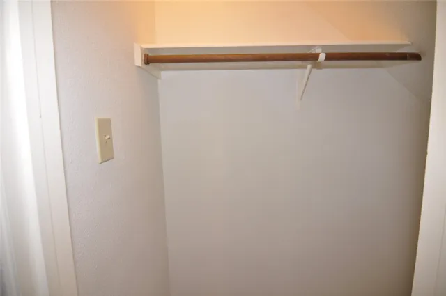 a view of a rack on the wall