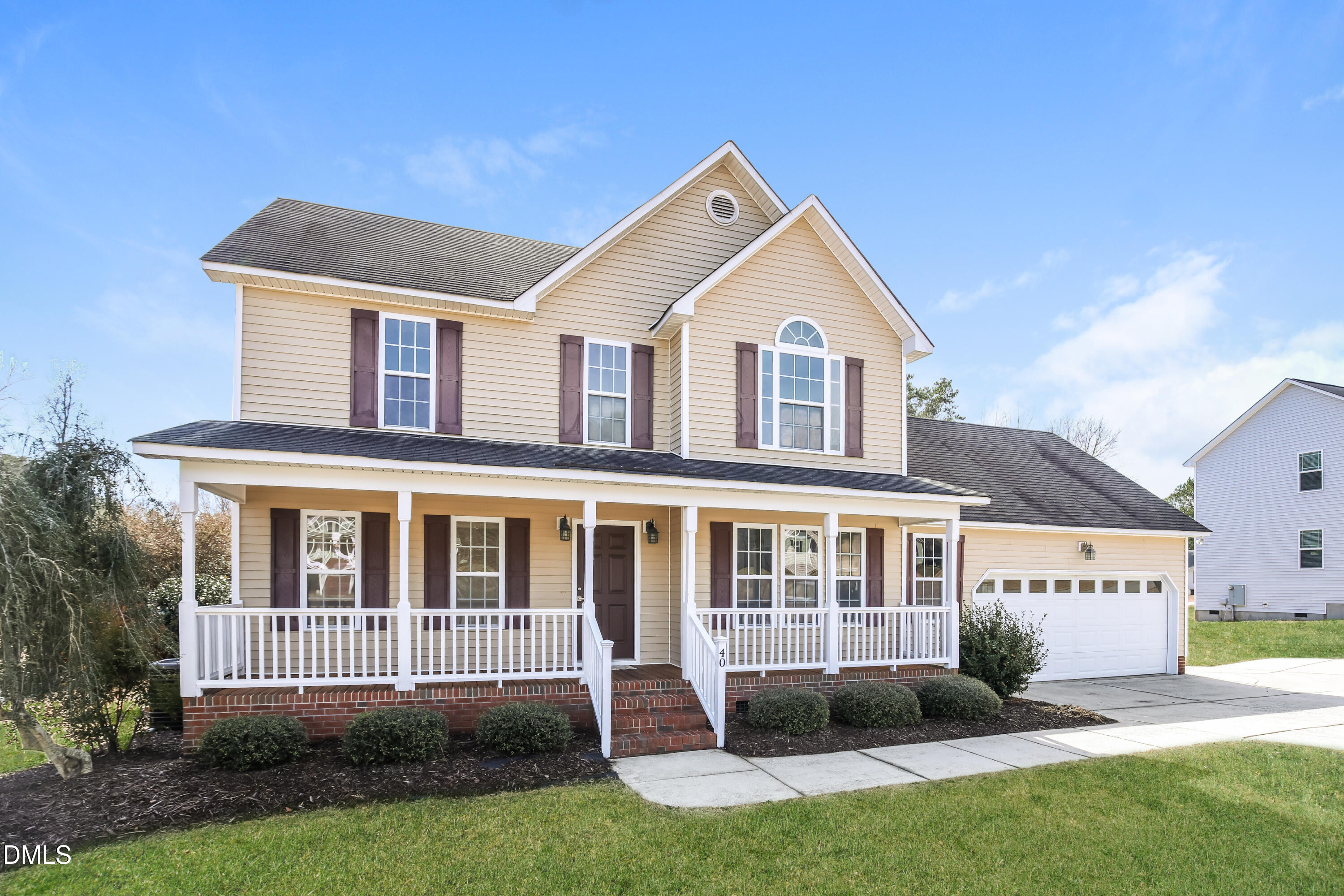 40 Broadhead Court Angier, NC 27501 - Photo 2 of 20 a front view of a house with a yard