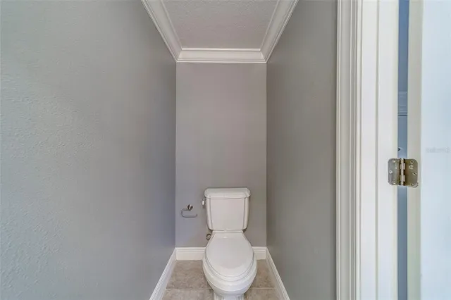 a view of a balcony with wooden floor