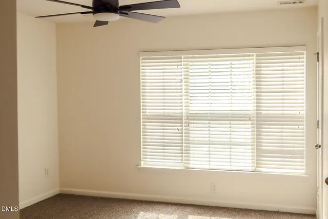 a view of a window in a room