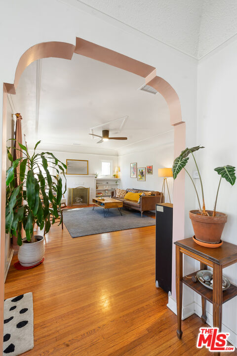 1955 Garfield Avenue Pasadena, CA 91104 - Photo 15 of 55 a living room with furniture and a potted plant