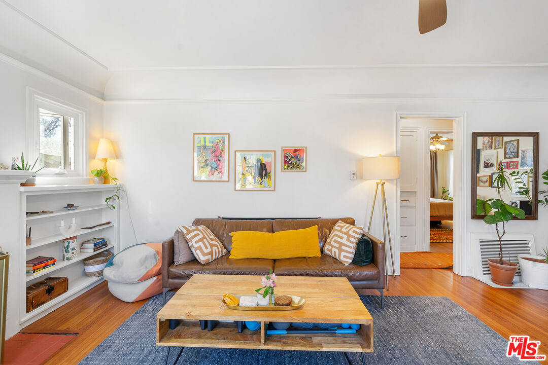 1955 Garfield Avenue Pasadena, CA 91104 - Photo 20 of 55 a living room with furniture and wooden floor