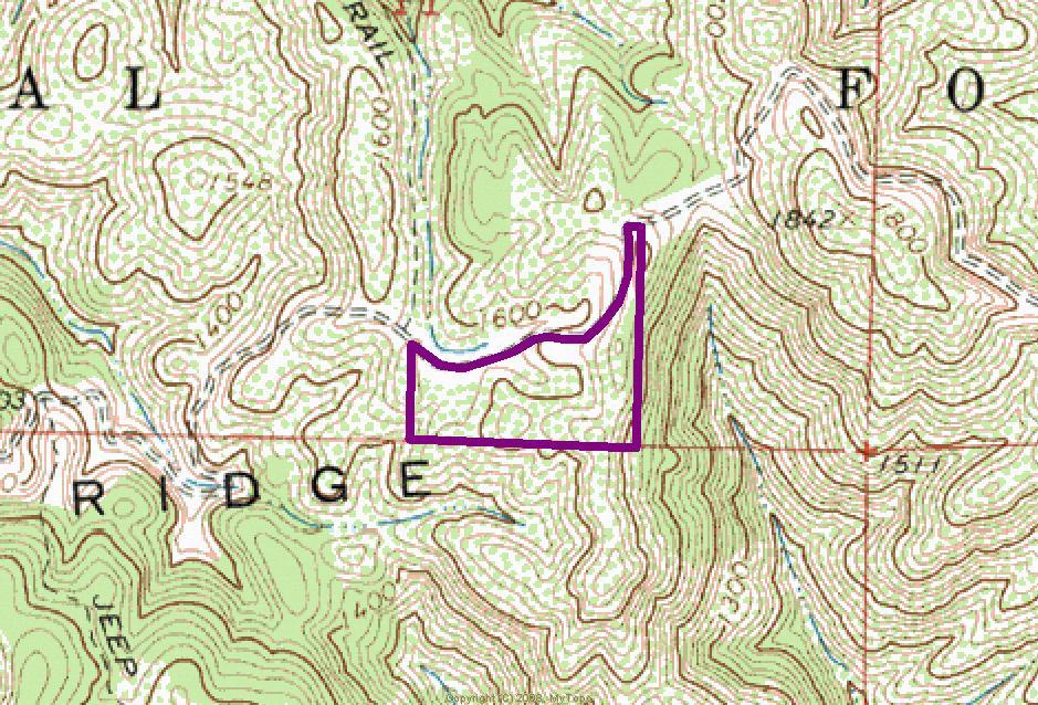 Topo w/approx borders