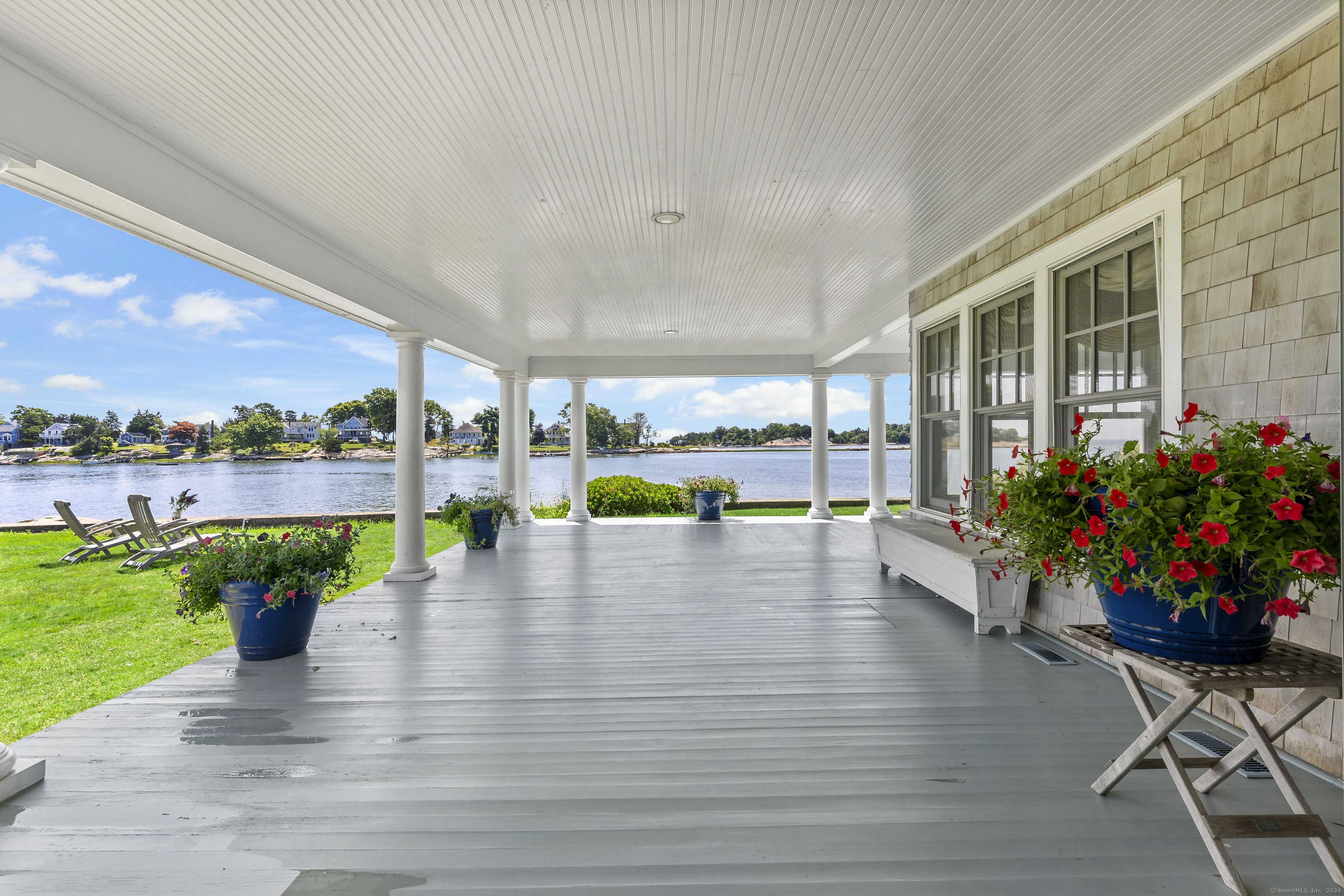 Potato Island Branford, CT 06405 - Photo 4 of 31 a view of a patio with a garden