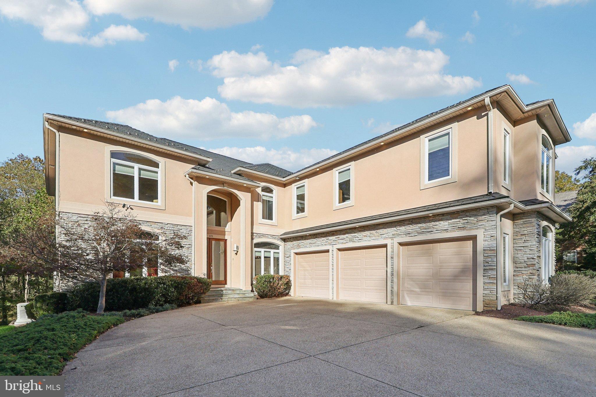Elegant home with inviting curb appeal.