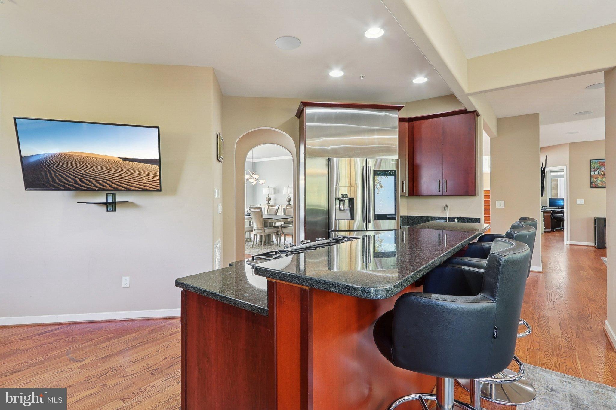 3211 Courtside Road Bowie, MD 20721 - Photo 12 of 108 Modern kitchen with sleek design elements.