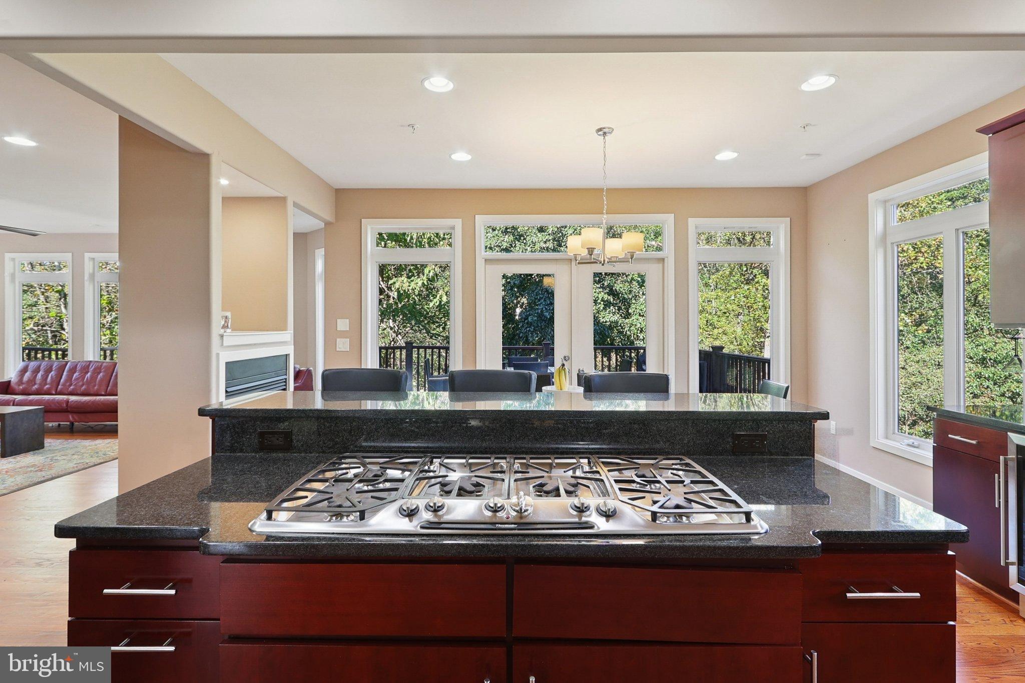 3211 Courtside Road Bowie, MD 20721 - Photo 15 of 108 Modern kitchen with scenic views.