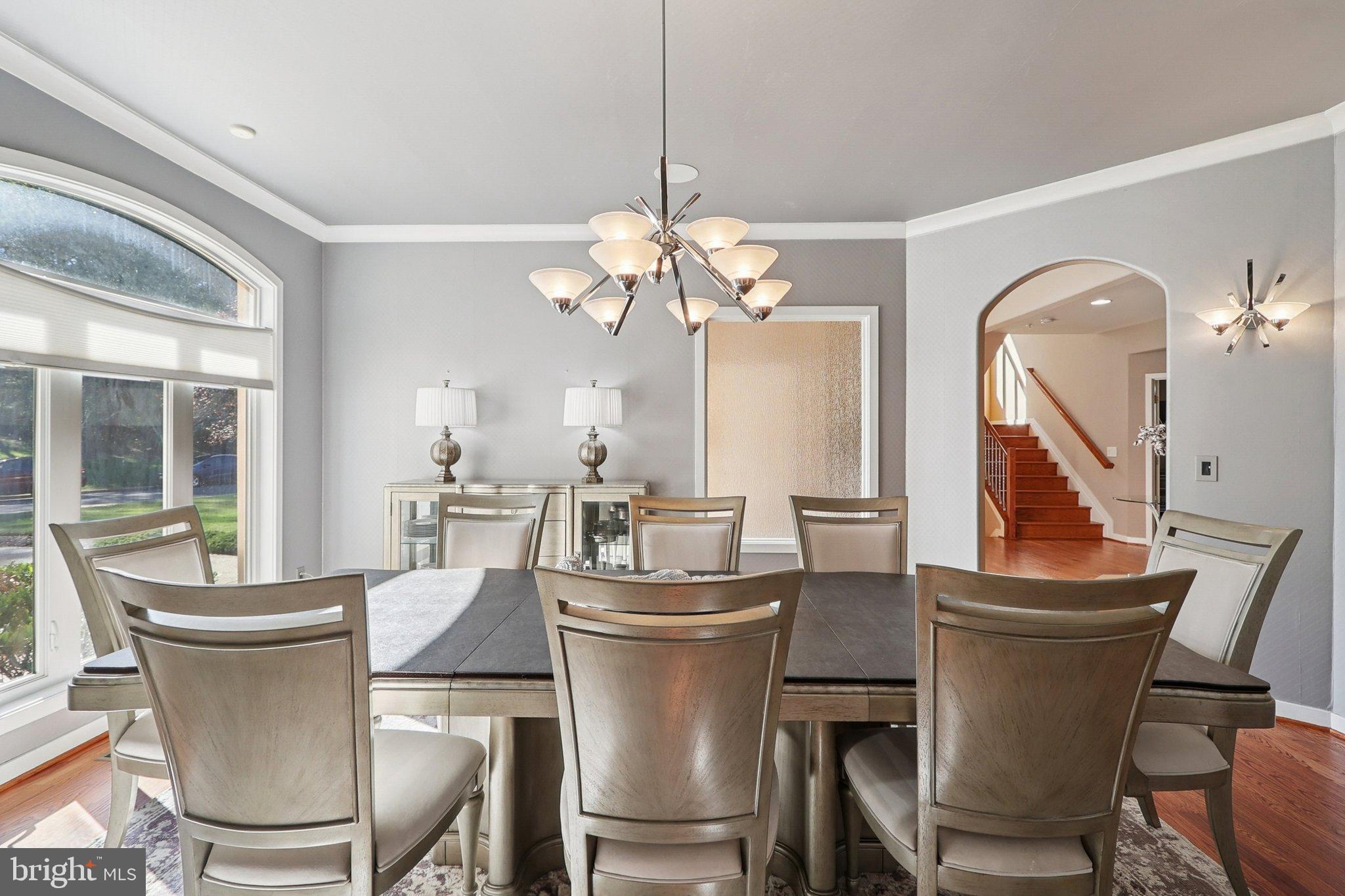 3211 Courtside Road Bowie, MD 20721 - Photo 20 of 108 Elegant dining space with natural light.