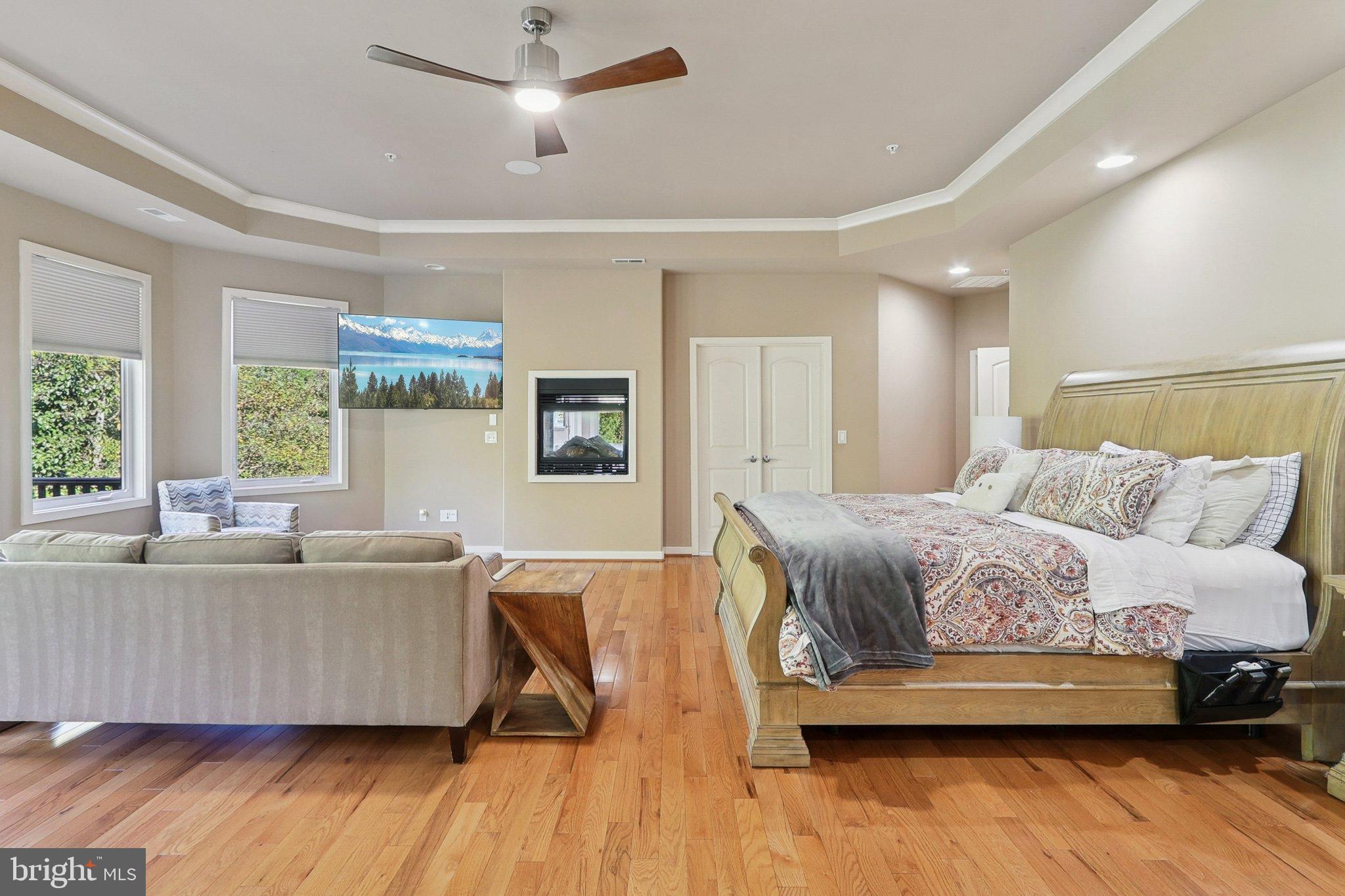 3211 Courtside Road Bowie, MD 20721 - Photo 41 of 108 Spacious bedroom with serene views.