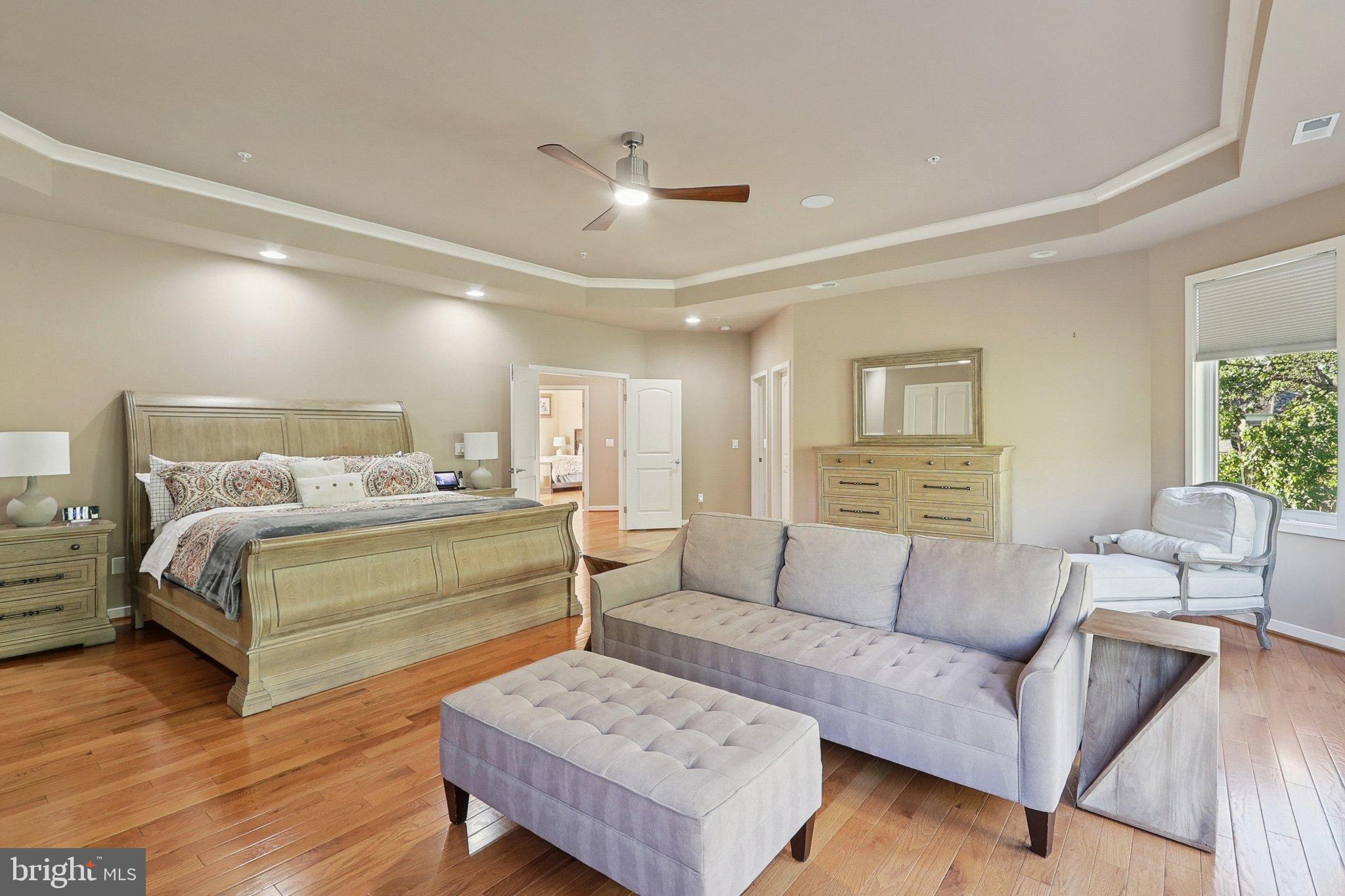 3211 Courtside Road Bowie, MD 20721 - Photo 42 of 108 Spacious bedroom with elegant design elements.