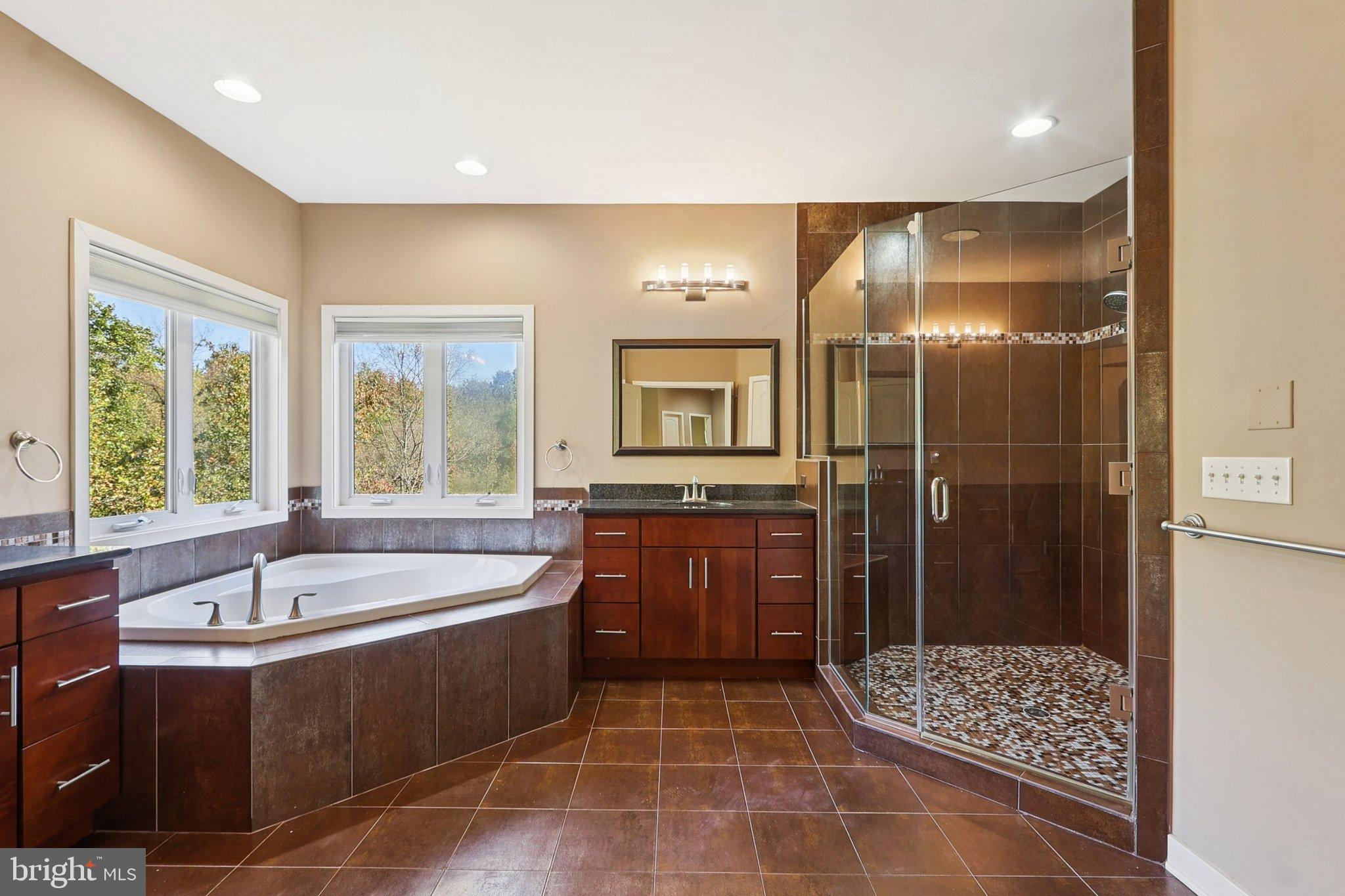 3211 Courtside Road Bowie, MD 20721 - Photo 49 of 108 Luxurious bathroom with serene views.