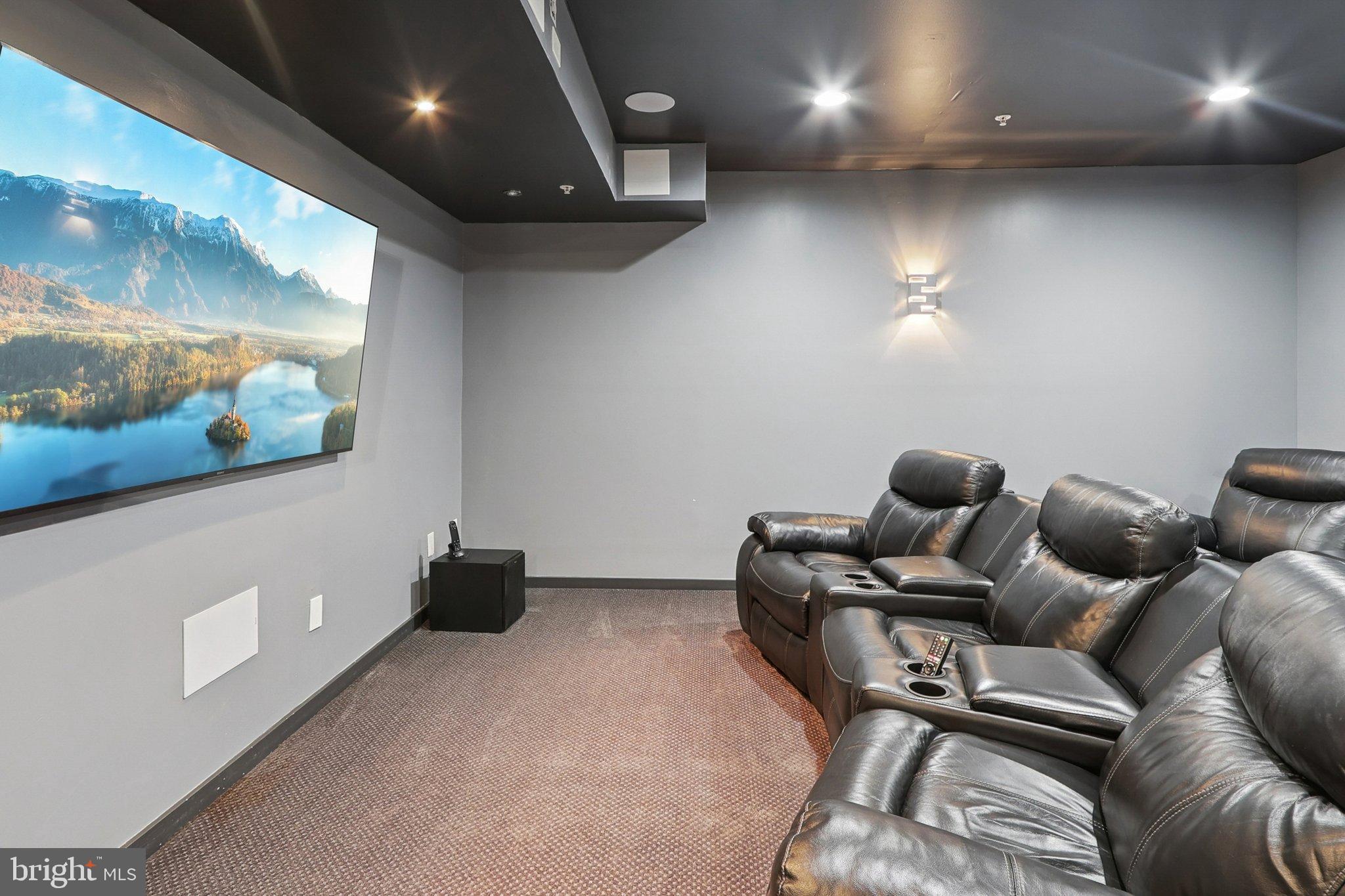 3211 Courtside Road Bowie, MD 20721 - Photo 85 of 108 Cozy home theater with stunning views.