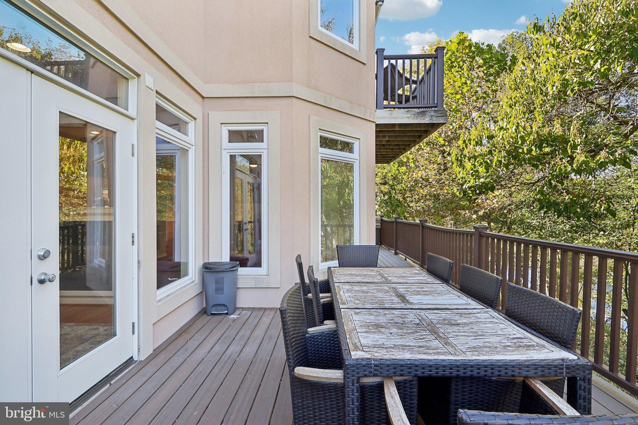 3211 Courtside Road Bowie, MD 20721 - Photo 93 of 108 Spacious deck with scenic views awaits.