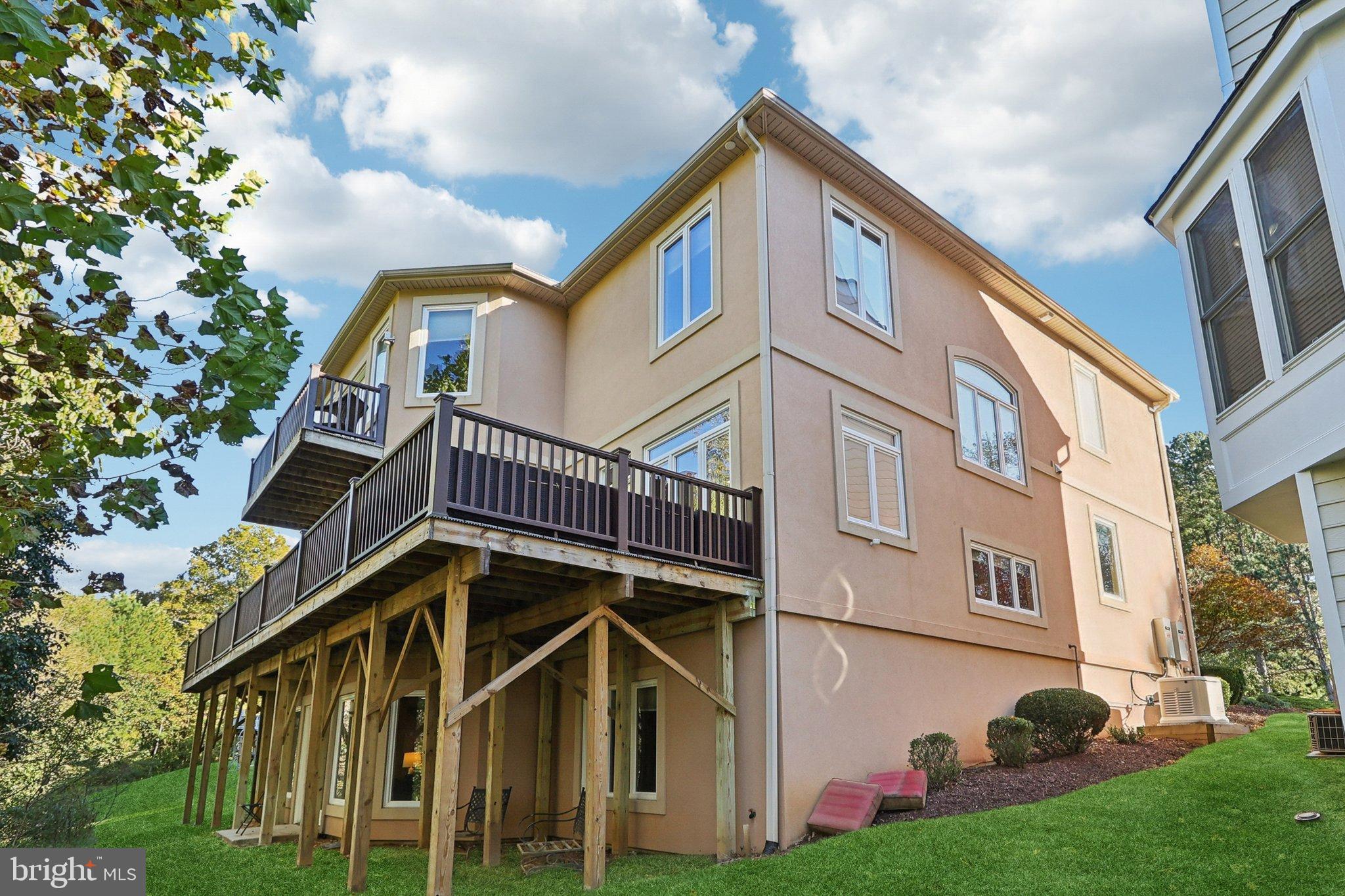 3211 Courtside Road Bowie, MD 20721 - Photo 94 of 108 Charming home with elevated deck and greenery.