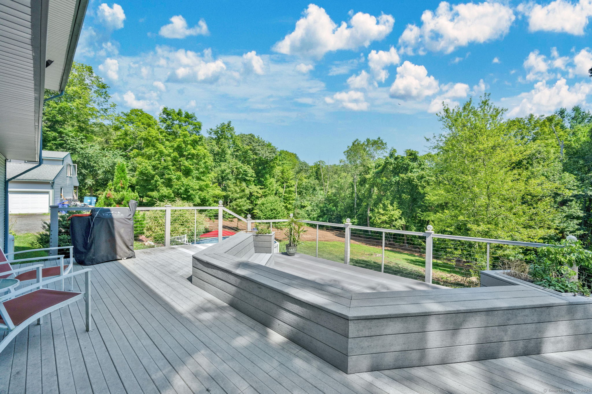 49 South Main Street Marlborough, CT 06447 - Photo 35 of 40 Large seating area, Trex deck