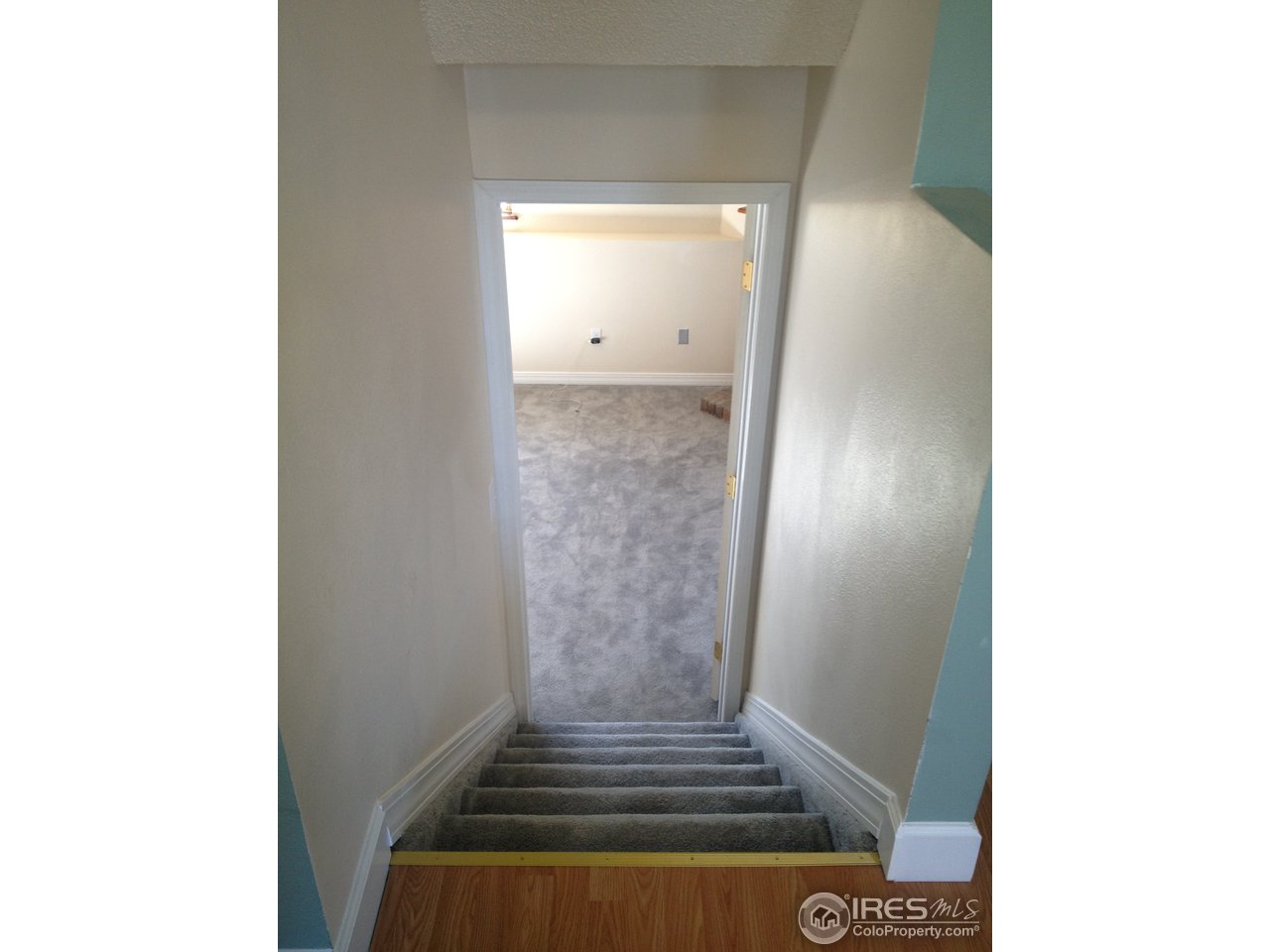 stairs to garden level area