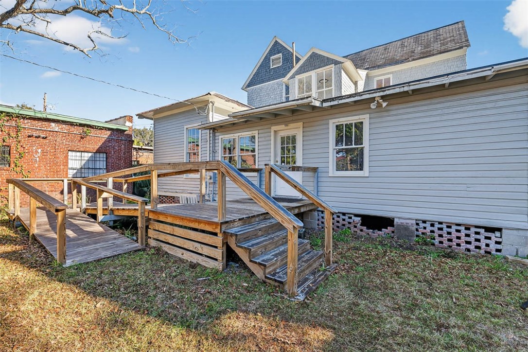 1623 Reynolds Street Brunswick, GA 31520 - Photo 37 of 61 Back door with new handicap ramp