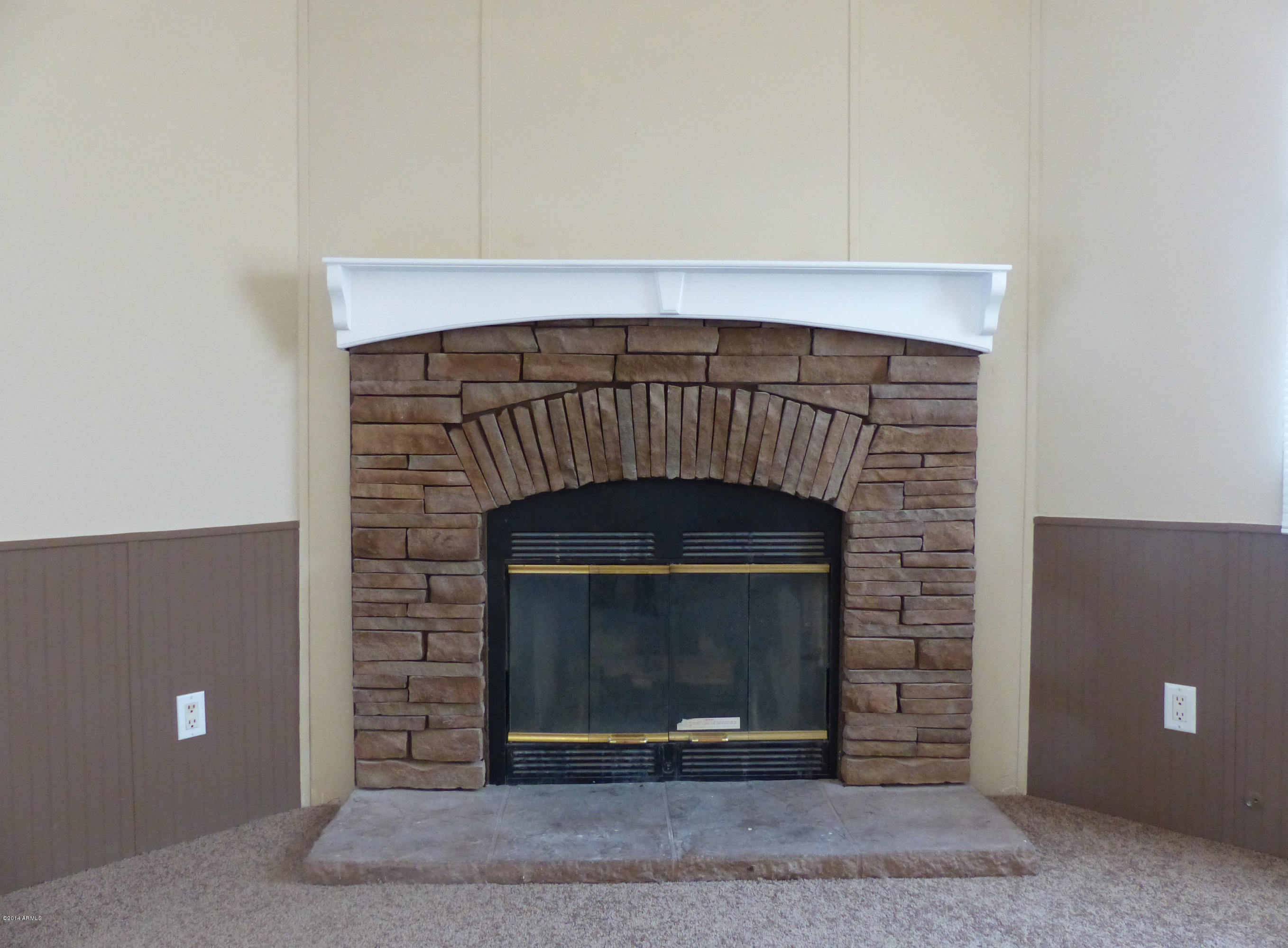 20724 West Telegram Path Road Buckeye, AZ 85326 - Photo 7 of 9 Beautiful fireplace