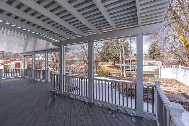1045 Fox Farm Road Logan, UT 84321 - Photo 54 of 65 View of deck