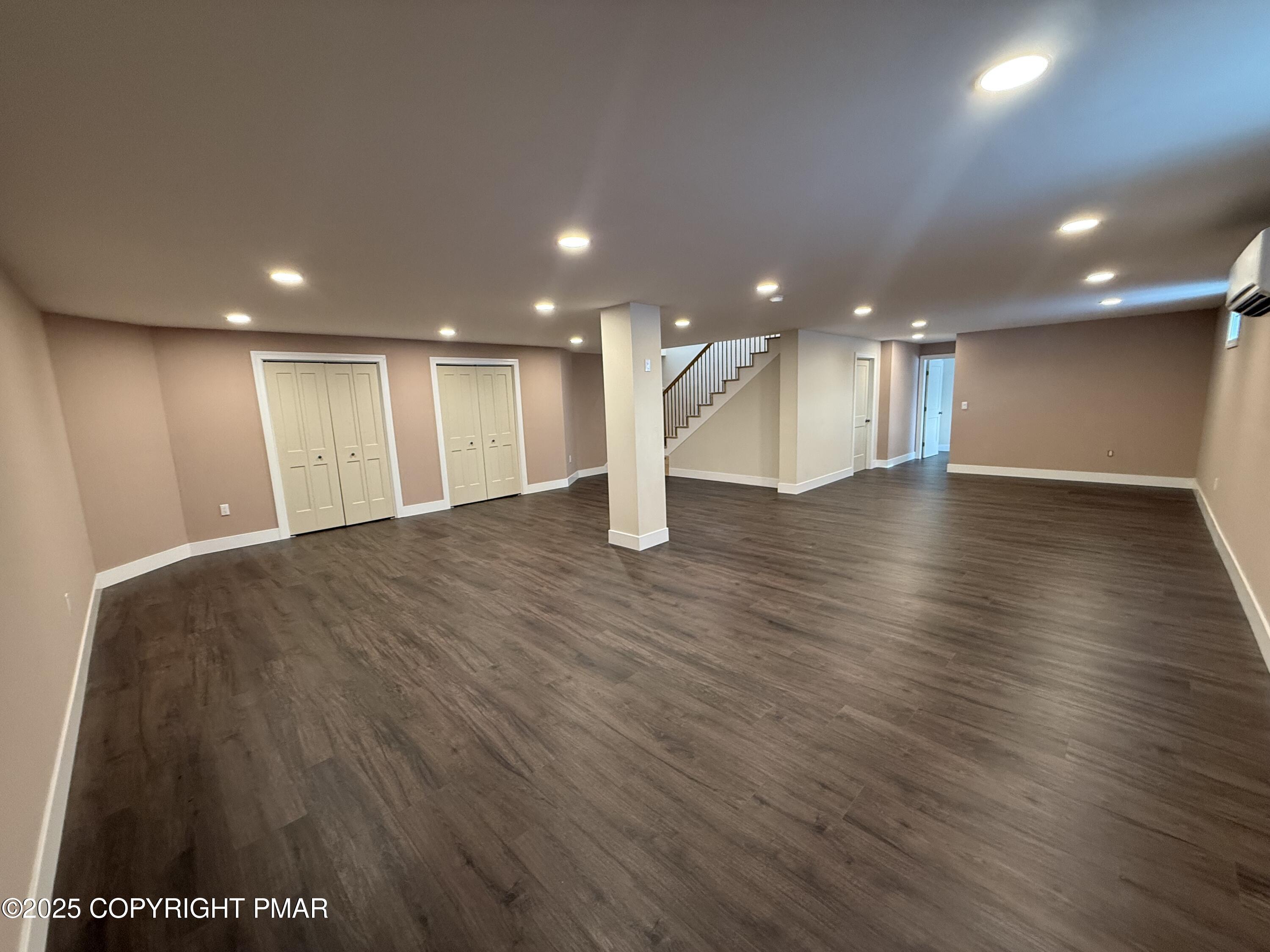 1270 Franklin Street Old Forge, PA 18518 - Photo 17 of 30 a view of an empty room with wooden floor