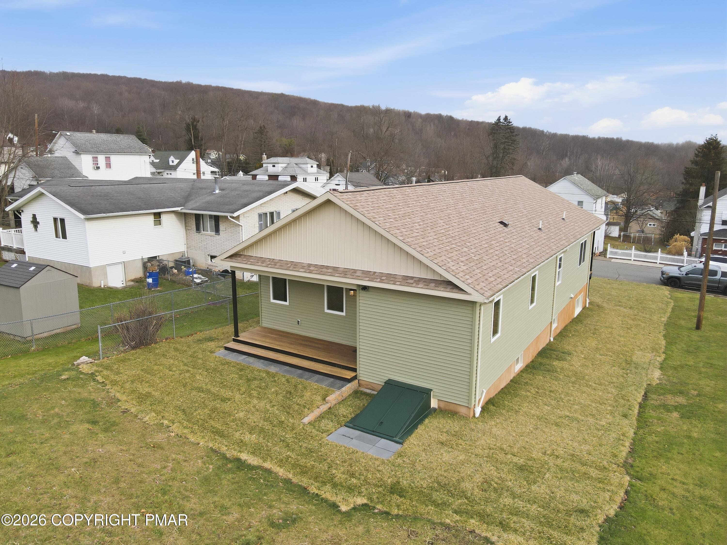 1270 Franklin Street Old Forge, PA 18518 - Photo 40 of 56 Aerial Rear
