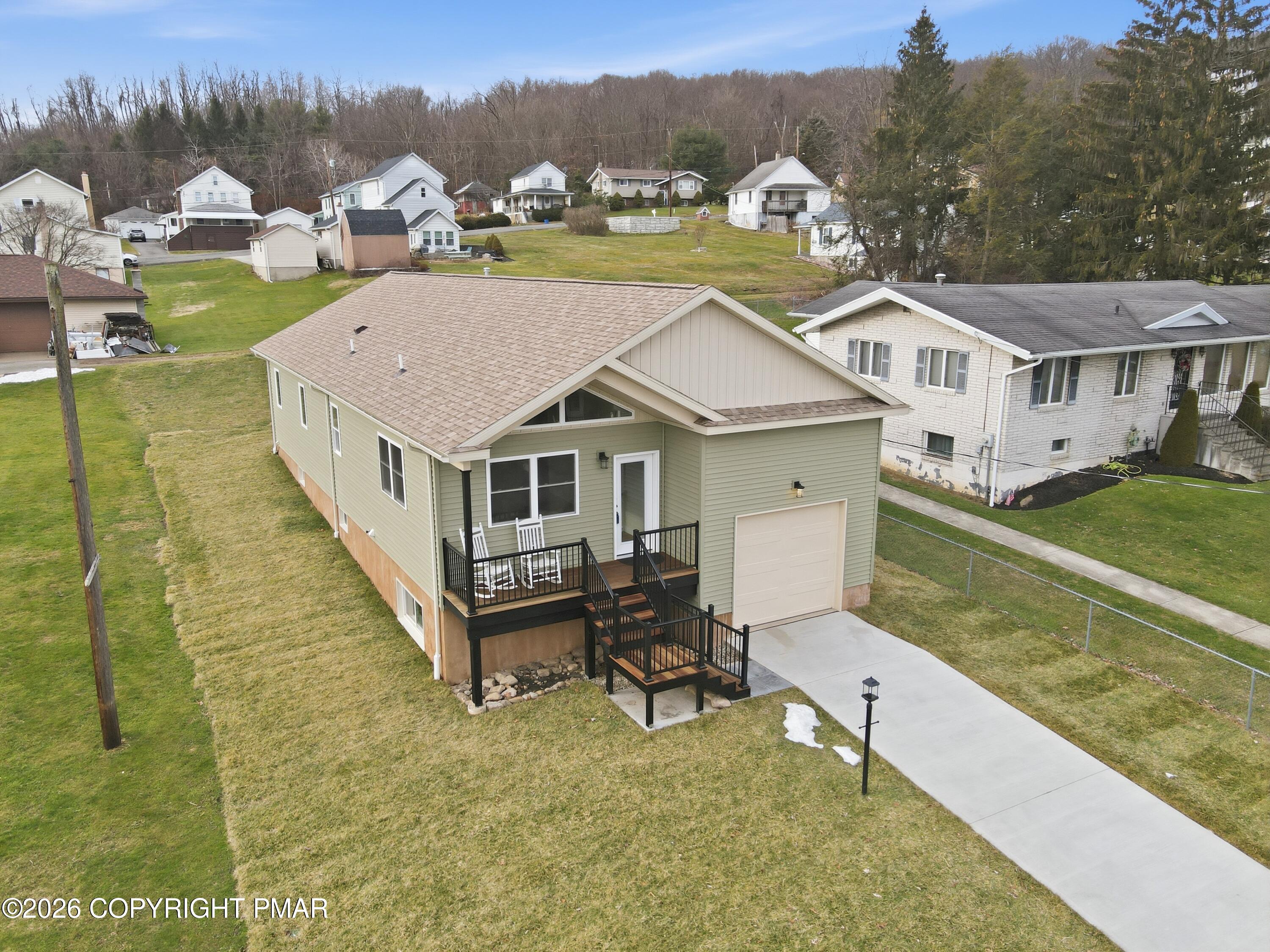 1270 Franklin Street Old Forge, PA 18518 - Photo 4 of 56 Aerial Front