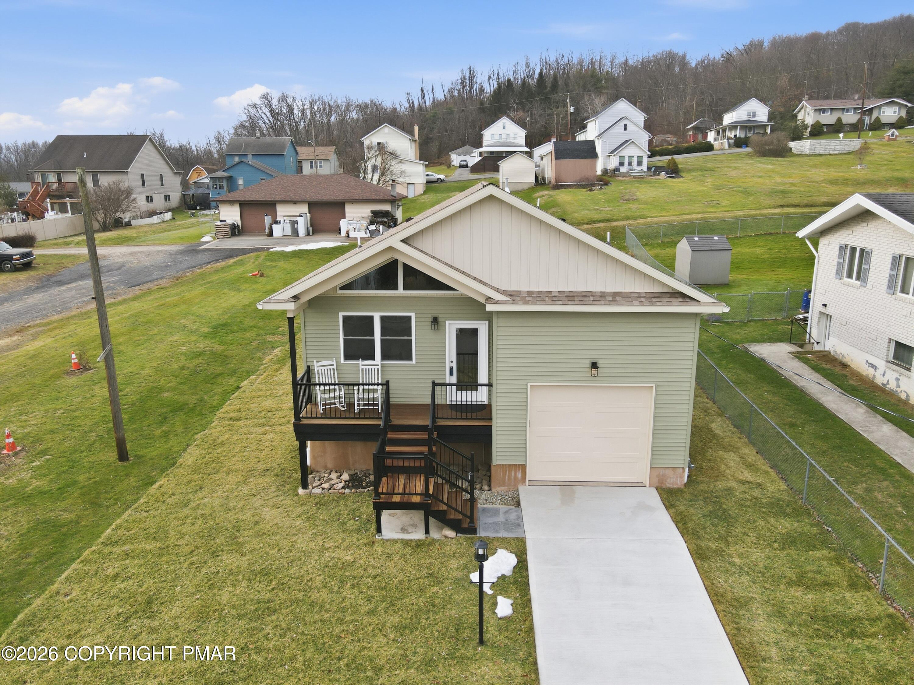 1270 Franklin Street Old Forge, PA 18518 - Photo 42 of 56 Aerial Front