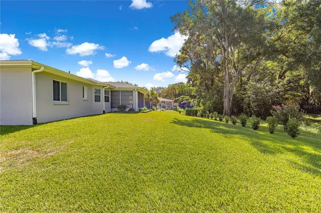 a swimming pool with wooden fence
