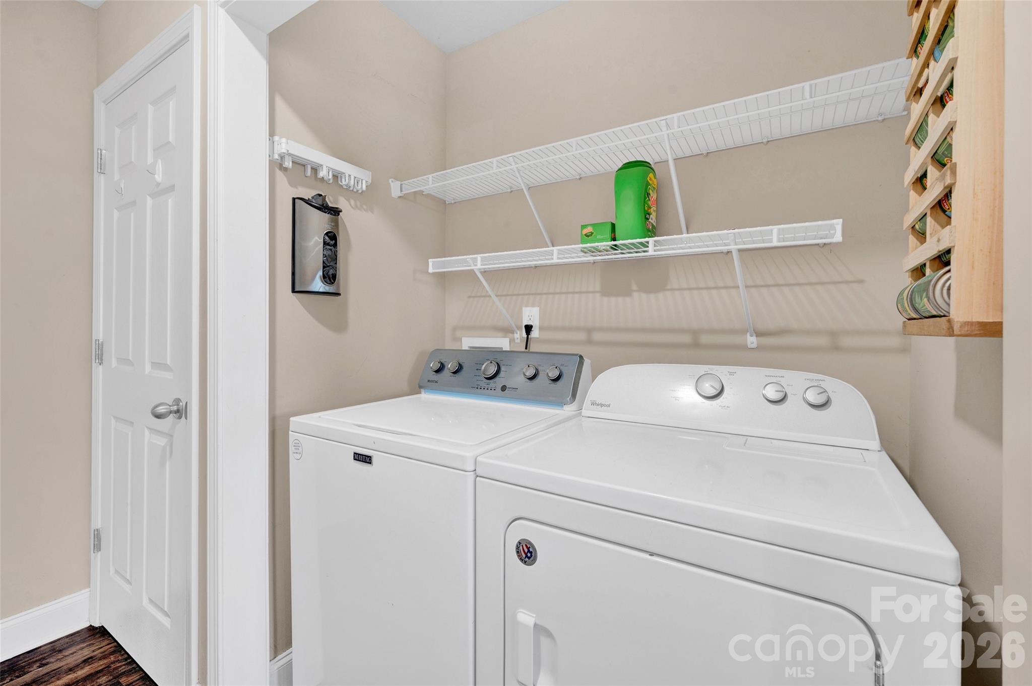 359 Rash Road Olin, NC 28660 - Photo 16 of 46 a utility room with dryer and washer