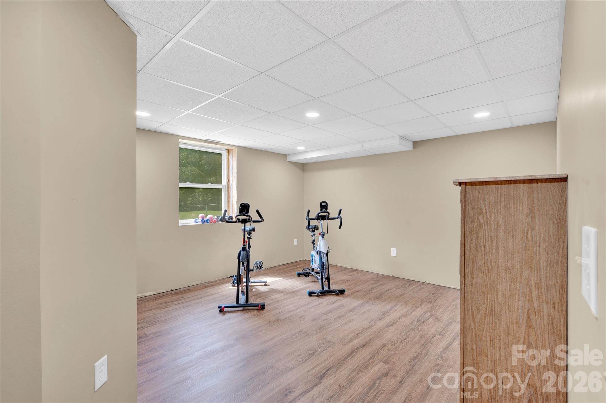 359 Rash Road Olin, NC 28660 - Photo 35 of 46 a view of a room with gym equipment