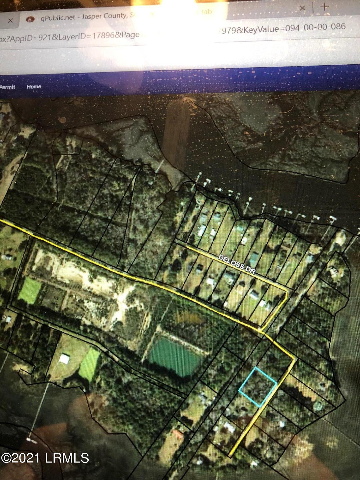 Lot 3 Deloss Point Road Ridgeland, SC 29936 - Photo 12 of 14 Deloss lot 3 distant aerial
