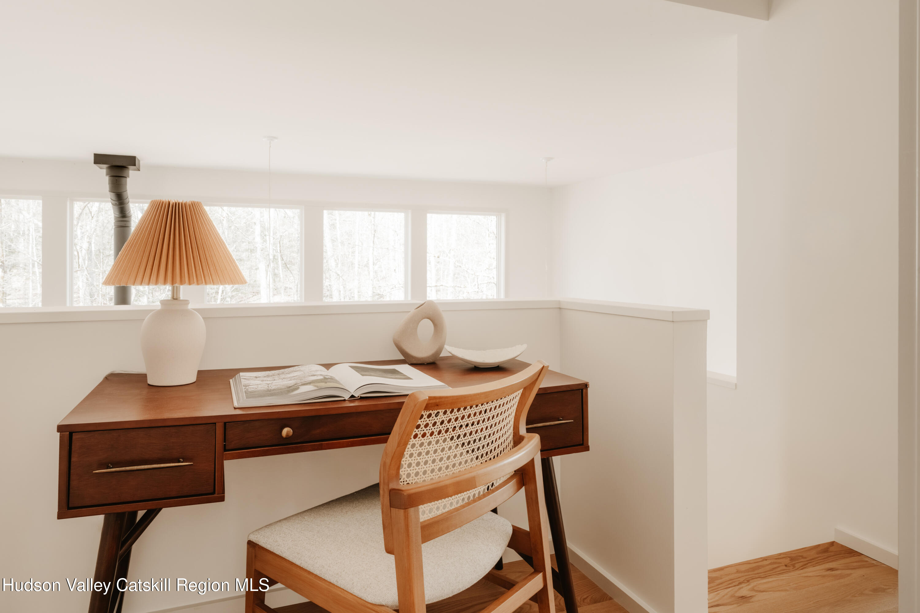 332 Mohonk Road High Falls, NY 12440 - Photo 20 of 38 a view of a workspace with furniture and window