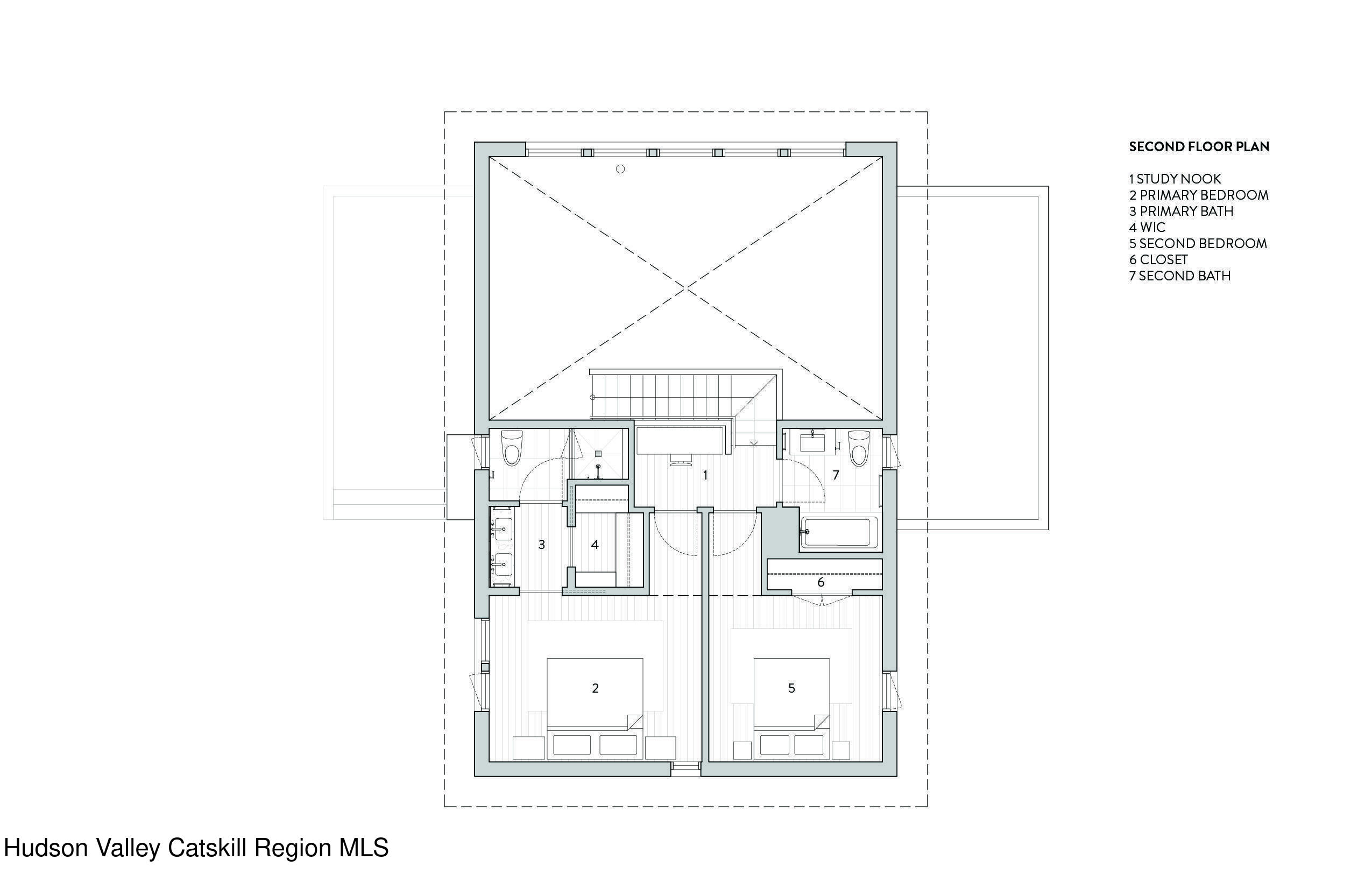 332 Mohonk Road High Falls, NY 12440 - Photo 37 of 38 a picture of a floor plan