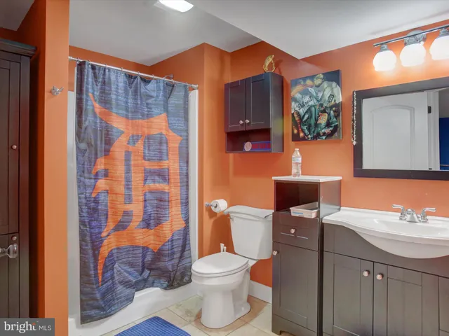 a storage room with lots of appliances