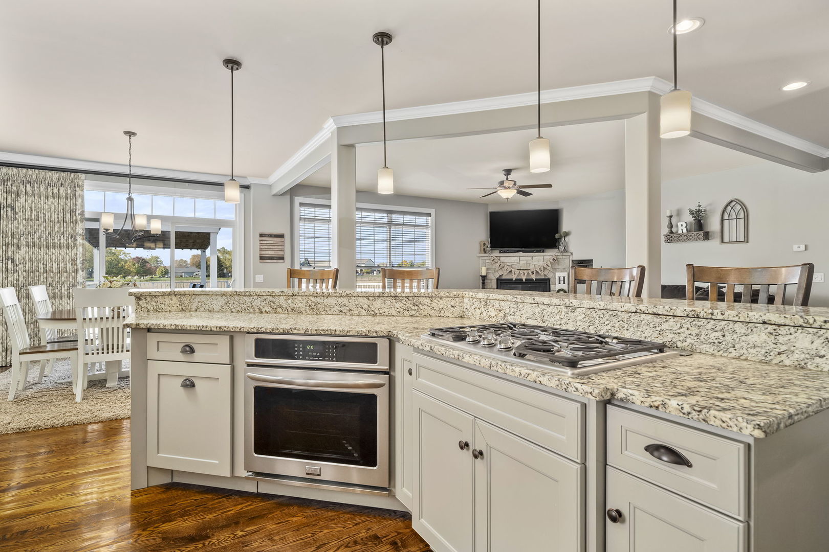 301 Arrowhead Drive Minooka, IL 60447 - Photo 12 of 43 a kitchen with a stove and a sink
