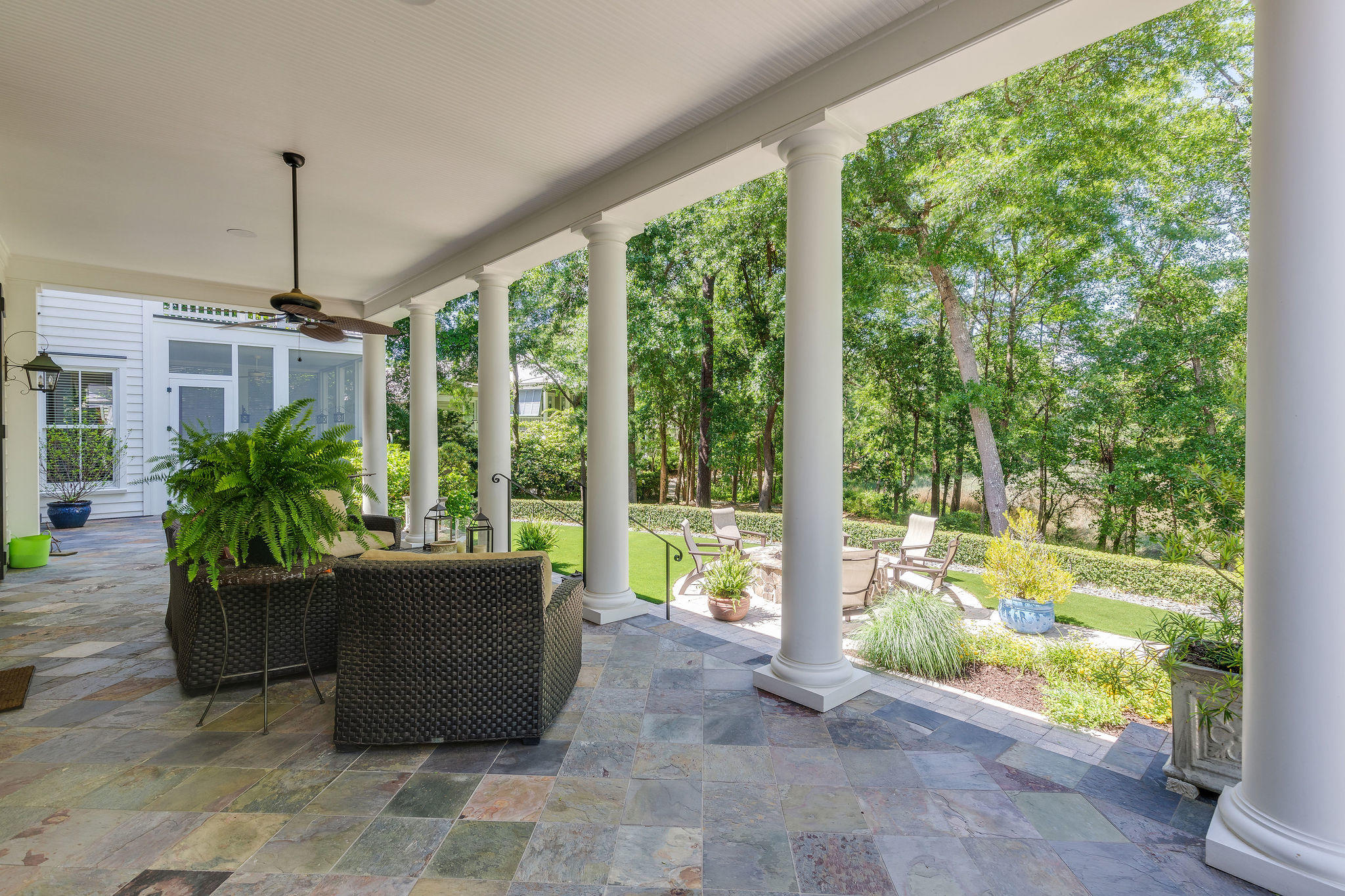 50 Hopetown Road Mount Pleasant, SC 29464 - Photo 13 of 72 Back covered porch