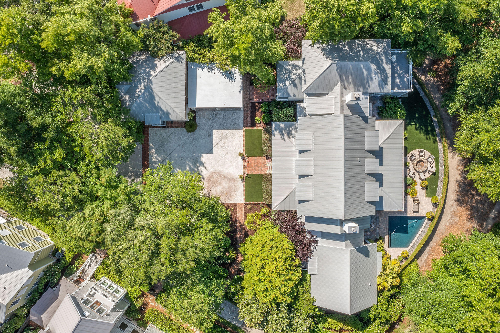 50 Hopetown Road Mount Pleasant, SC 29464 - Photo 66 of 72 Aerial of house