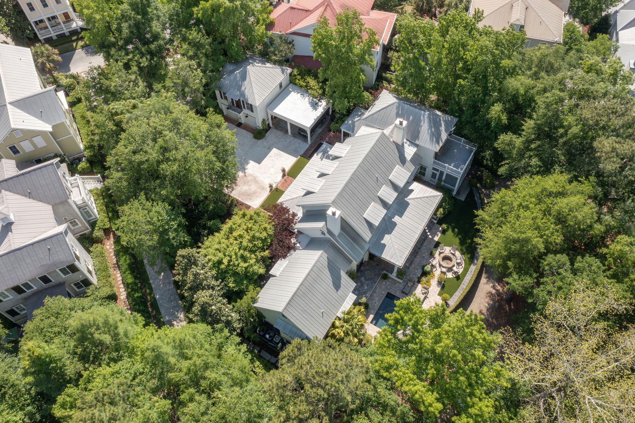 50 Hopetown Road Mount Pleasant, SC 29464 - Photo 67 of 72 Aerial view of property