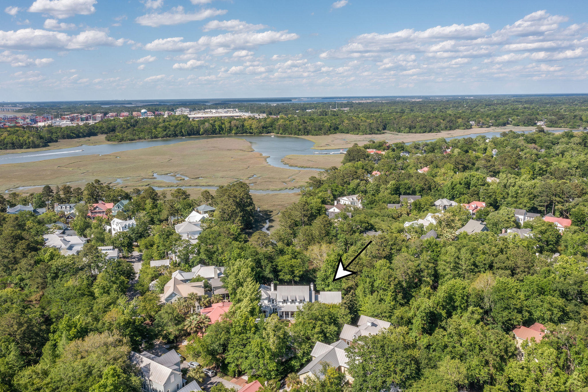 50 Hopetown Road Mount Pleasant, SC 29464 - Photo 69 of 72 Aerial of Hopetown
