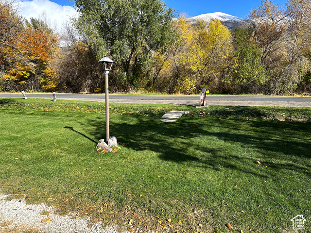 5035 South Hollow Road Logan, UT 84321 - Photo 13 of 19 Front yard of home with view of country road