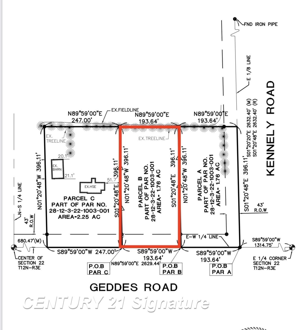 Parcel B Geddes Road Saginaw, MI 48609 - Photo 2 of 2 Gallery Image 2